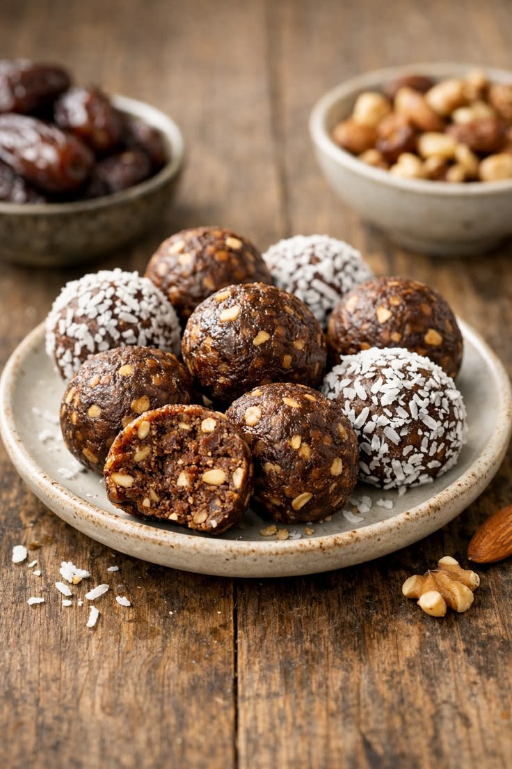 Energy balls aux dattes
