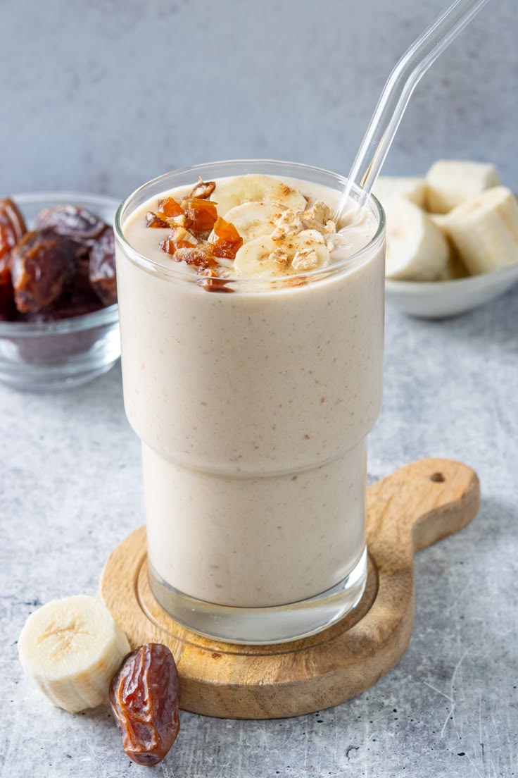 Smoothie dattes et bananes