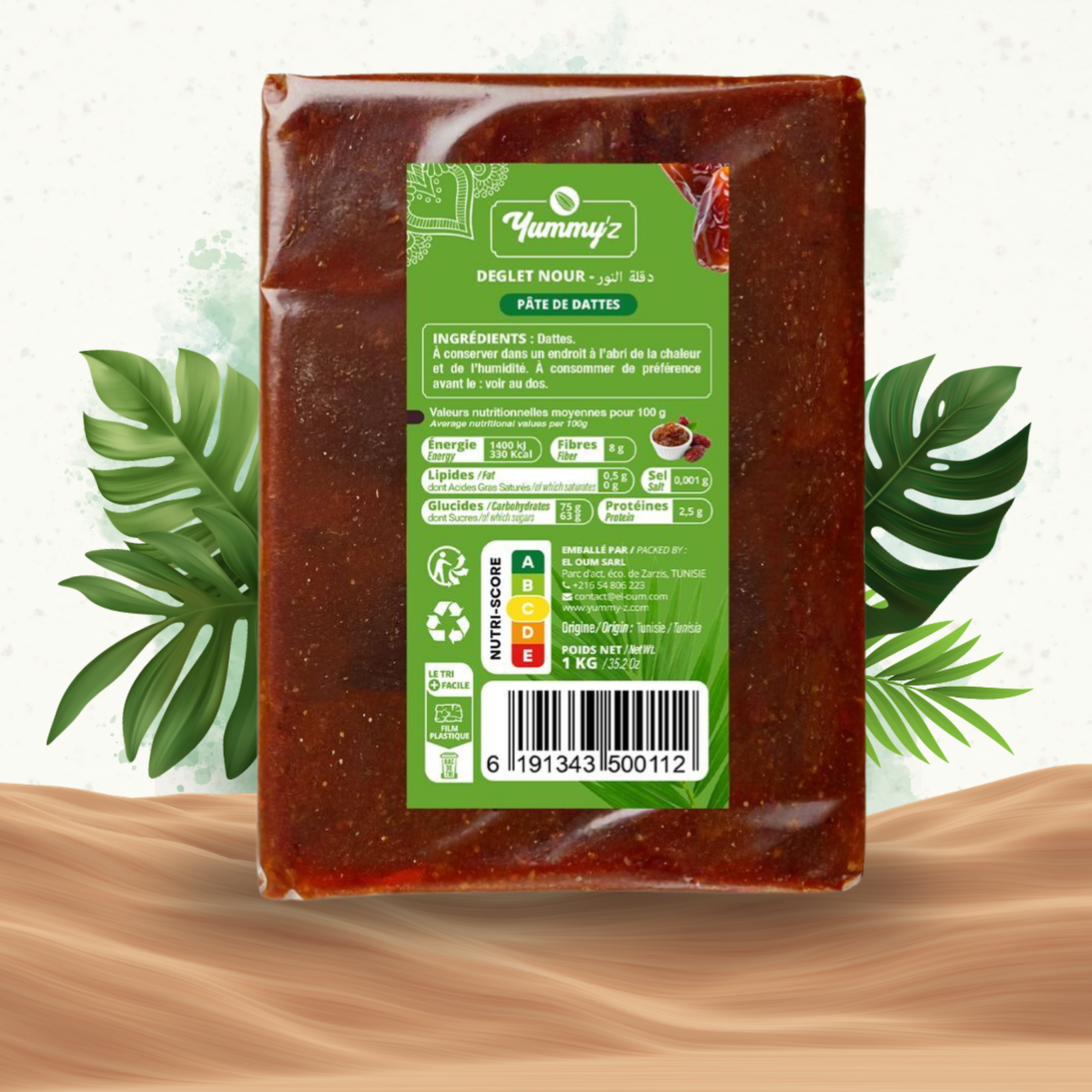 Pâte de datte
